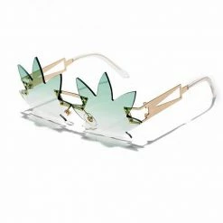 The Sugarpuss Collection MaryJane Sunglasses In Ombre Green Sunglasses, Shades, Sunnies!