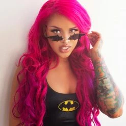 The Sugarpuss Collection Dark Bat Hero Crop Tank In Black With Bat Emblem 5 The Sugarpuss Collection Dark Bat Hero Crop Tank In Black With Bat Emblem