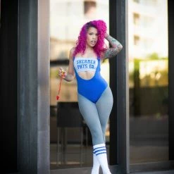 The Sugarpuss Collection Science Experiment Gym Costume Set With Rioback