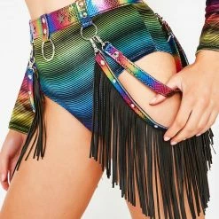 The Sugarpuss Collection Velvet Rainbow Stripe Cheeky Shorts Rollergirls And Disco Babes 16 The Sugarpuss Collection Velvet Rainbow Stripe Cheeky Shorts Rollergirls And Disco Babes