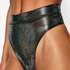 The Sugarpuss Collection Oil Slick Highcut Tank Bikini Oil Slick & Dark Metallic Swim 15 The Sugarpuss Collection Oil Slick Highcut Tank Bikini Oil Slick & Dark Metallic Swim