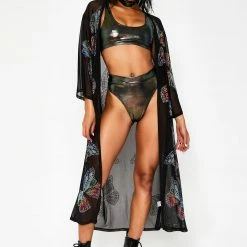 The Sugarpuss Collection Oil Slick Highcut Tank Bikini Oil Slick & Dark Metallic Swim 10 The Sugarpuss Collection Oil Slick Highcut Tank Bikini Oil Slick & Dark Metallic Swim