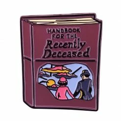 The Sugarpuss Collection Recently Deceased Handbook Acrylic Pin