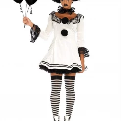 Leg Avenue Pierrot Clown Costume
