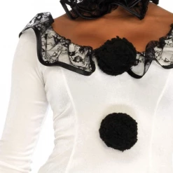 Leg Avenue Pierrot Clown Costume 8 Leg Avenue Pierrot Clown Costume