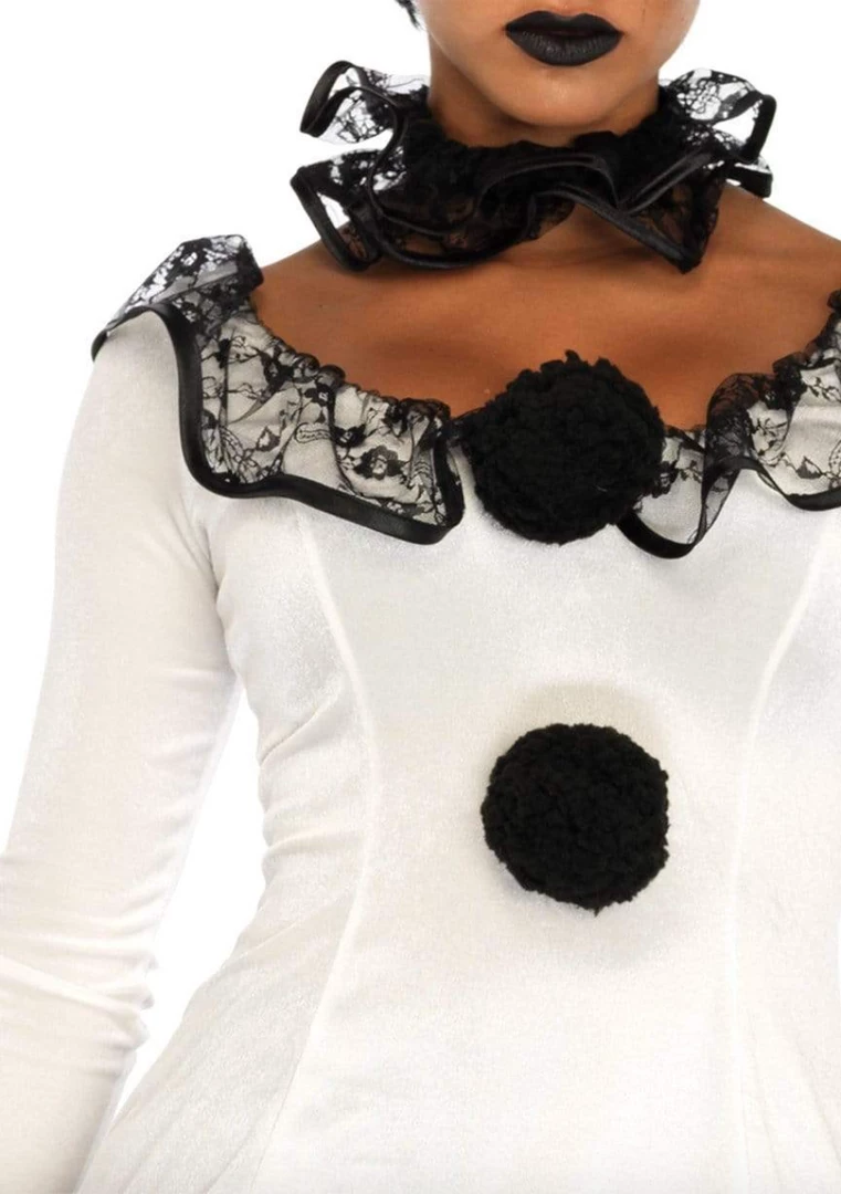 Leg Avenue Pierrot Clown Costume 4 Leg Avenue Pierrot Clown Costume