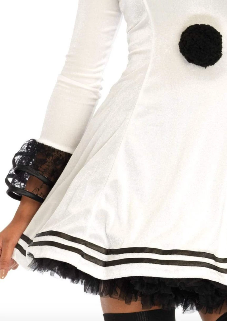 Leg Avenue Pierrot Clown Costume 5 Leg Avenue Pierrot Clown Costume