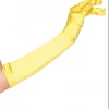 Leg Avenue Satin Opera Length Gloves In Yellow Accessories