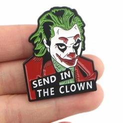 The Sugarpuss Collection Costumes Send In The Clown Acrylic Pin