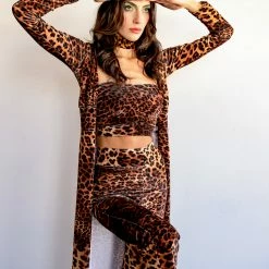 The Sugarpuss Collection Country Pop Star Leopard 3 Piece Set
