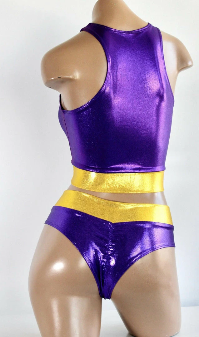 The Sugarpuss Collection Purple Bat Hero Costume Set With Racerback Top And Lowrise Bottoms Costumes 2 The Sugarpuss Collection Purple Bat Hero Costume Set With Racerback Top And Lowrise Bottoms Costumes