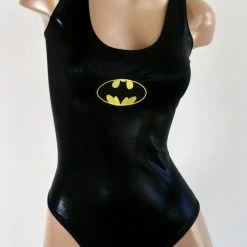 The Sugarpuss Collection Dark Bat Hero Costume Set W Bodysuit And Mini Skirt