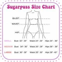 The Sugarpuss Collection Star Superheroine Ring Top Costume Set With Highwaisted Bottoms Costumes