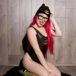 The Sugarpuss Collection Dark Bat Hero Scoopneck Bodysuit In Black Bodysuits 10 The Sugarpuss Collection Dark Bat Hero Scoopneck Bodysuit In Black Bodysuits