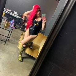 The Sugarpuss Collection Dark Bat Hero Scoopneck Bodysuit In Black Bodysuits 11 The Sugarpuss Collection Dark Bat Hero Scoopneck Bodysuit In Black Bodysuits