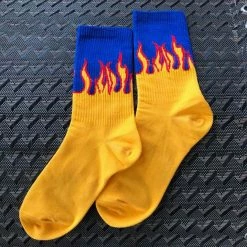 The Sugarpuss Collection Flame Socks