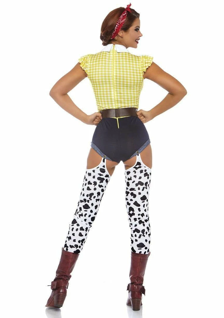 Leg Avenue Giddy Up Cowgirl Costume Costumes 4 Leg Avenue Giddy Up Cowgirl Costume Costumes