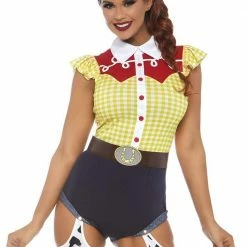 Leg Avenue Giddy Up Cowgirl Costume Costumes