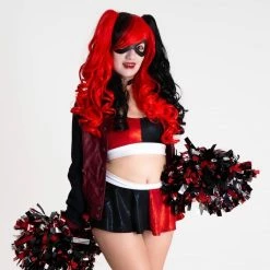 The Sugarpuss Collection Harlequin Crop Tank And Skirt Set Costumes