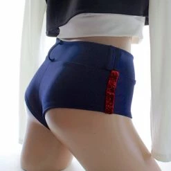 The Sugarpuss Collection Costumes Space Rebel Lowrise Shorts