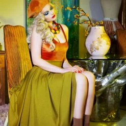 The Sugarpuss Collection Plush Velvet Scoopneck Bodysuit In Caramel 12 The Sugarpuss Collection Plush Velvet Scoopneck Bodysuit In Caramel