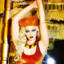 The Sugarpuss Collection Plush Velvet Scoopneck Bodysuit In Caramel 11 The Sugarpuss Collection Plush Velvet Scoopneck Bodysuit In Caramel