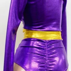 The Sugarpuss Collection Purple Bat Hero Costume Set With Long Sleeve Top And Highwaist Bottoms Costumes 14 The Sugarpuss Collection Purple Bat Hero Costume Set With Long Sleeve Top And Highwaist Bottoms Costumes