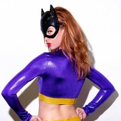 The Sugarpuss Collection Purple Bat Hero Costume Set With Long Sleeve Top And Highwaist Bottoms Costumes 11 The Sugarpuss Collection Purple Bat Hero Costume Set With Long Sleeve Top And Highwaist Bottoms Costumes