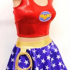 The Sugarpuss Collection Star Superheroine Circle Skirt 8 The Sugarpuss Collection Star Superheroine Circle Skirt