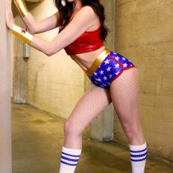 The Sugarpuss Collection Star Superheroine Highwaist Rollergirl Shorts Rollergirls And Disco Babes