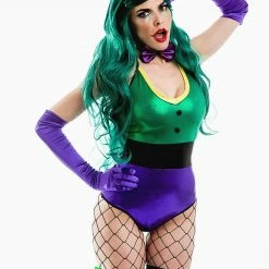 Leg Avenue Opaque Thigh High Stockings In Black With Neon Green Bows Sock Obsession