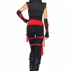 Leg Avenue Deadly Ninja Catsuit Costume Set Costumes