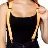 Leg Avenue Neons! Neon Orange Suspenders