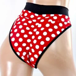 The Sugarpuss Collection Polka Dot Highwaist Highcut Pin-Up Bottoms In Red Shorts & Pin-Up Bottoms 5 The Sugarpuss Collection Polka Dot Highwaist Highcut Pin-Up Bottoms In Red Shorts & Pin-Up Bottoms