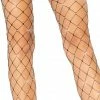 Leg Avenue Rhinestone Fishnet Tights In Black