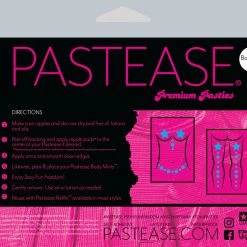 See Ya At The Festie! Glow-In-The-Dark Alien Pasties With Mini And Baby Glow Stars By Pastease®