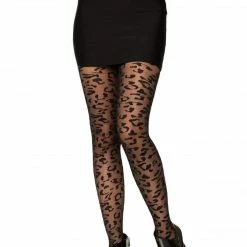Leg Avenue Jungle Fever Sheer Leopard Stockings