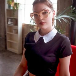 The Sugarpuss Collection Plaid Highwaist Mini Skirt In Tan