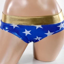 The Sugarpuss Collection Costumes Star Superheroine Low Rise Cheeky Bottoms