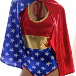The Sugarpuss Collection Costumes Star Superheroine Cape