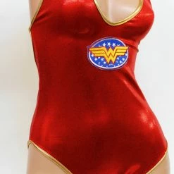 The Sugarpuss Collection Star Superheroine Scrunchback Bodysuit